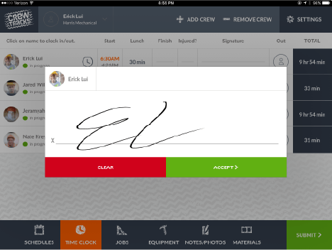 CrewTracks Screenshot 8