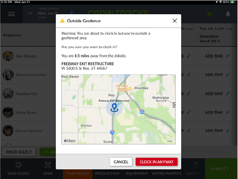 CrewTracks Screenshot 9
