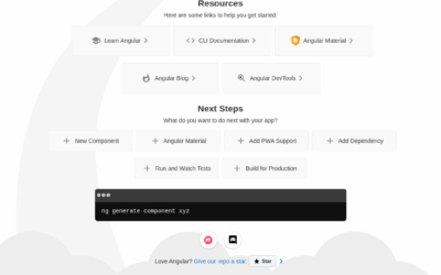 Angular Setup Pt. 1: Initializing your first project