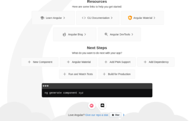Angular Setup Pt. 1: Initializing your first project